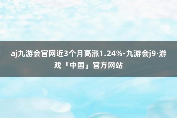 aj九游会官网近3个月高涨1.24%-九游会j9·游戏「中国」官方网站