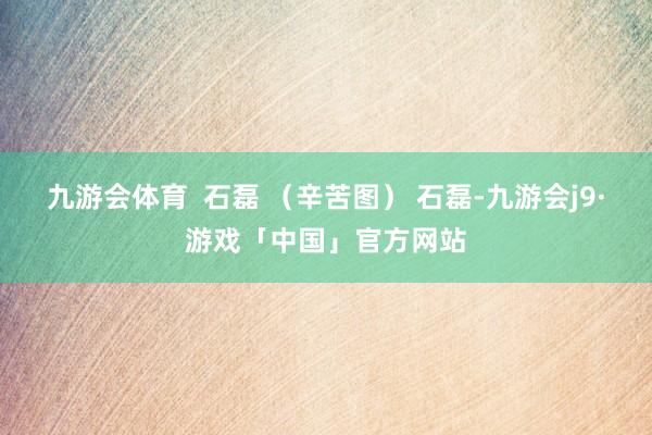 九游会体育  石磊 （辛苦图） 石磊-九游会j9·游戏「中国」官方网站